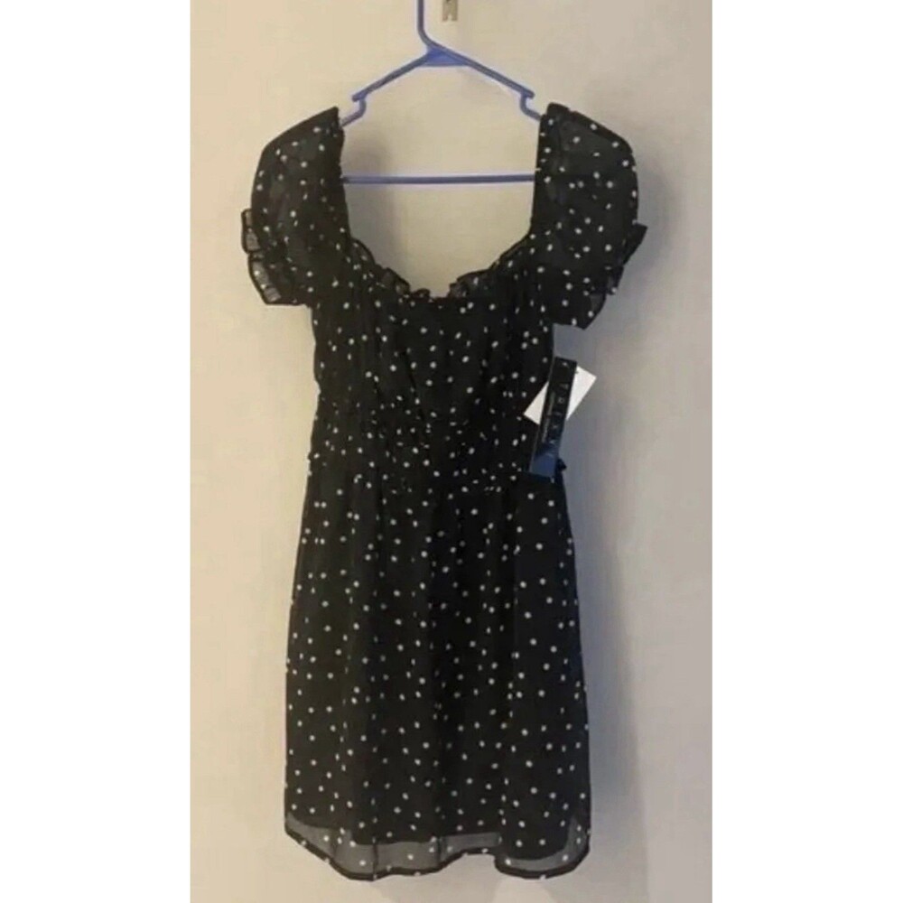 Trixxi Polka Dot Midi Dress Size S